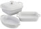Staub Ceramics Auflaufform-Set, Weiß, 4-teilig