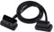 Akozon Auto Diagnosekabel 16 Poliger Stecker auf Buchse OBD2 OBD II Verlängerung Flache Nudel Kabel Auto Diagnose Extender Kabel Adapter Ultra Low Profile(100cm)