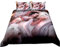 3D Cartoons Comics Bettbezug Tier bettwäsche-Set Drucken mit Kissenbezügen, Weicher Microfaser-Bettbezug mit Reißverschluss (Beauty and The Beast, 155 x 220 cm + 1 x 80 x 80 cm)