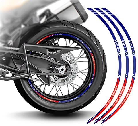 Aufkleber-Set für 2 Felgen kompatibel mit KTM 1290 Super Adventure R 2017-2022 FM-CI-004