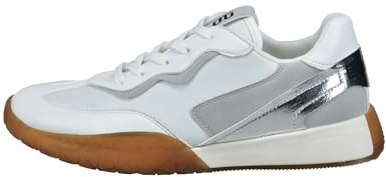 BAGATT Damen D31-akc01 Schnürer, White Multicolour, 36 EU
