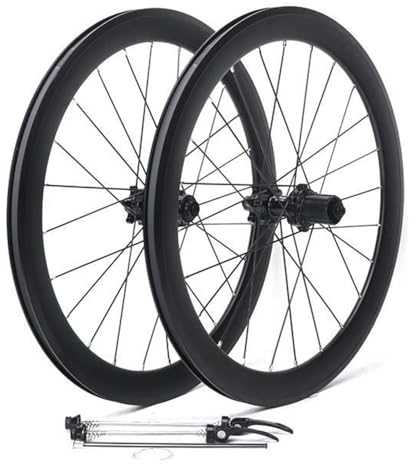 LSRRYD BMX Fahrrad Laufrad 451 Aluminium Legierung QR Räder Scheibenbremse 20Zoll Rad Laufradsatz Für Faltrad Hintere 12 Gang Laufrad Sätze Nabe 40mm Felgen