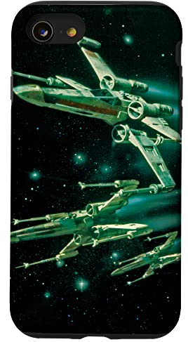 Star Wars X-Wing Starfighters Black Case for iPhone SE (2020) / 7/8