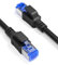 Ercielook Cable LAN CAT8 de alta velocidad – 0,5 m cable de red para exteriores e interiores, 40 Gbps de extensión para router/gaming/módem