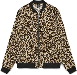 VERO MODA Damen Vmcoco L/S Bomber Ga AOP Blazer, Tigers Eye, m