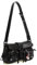 Kleine Umhängetasche für Frauen, schwarze Y2K Schultertasche Handtasche mit süßem Halloween-Anhänger für Frauen, Clutch, klassische Retro-Satchel-Tasche, Schwarz