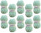 myboshi Samt XL, kuscheliges, extra Dickes Chenillegarn, super Chunky, zum Häkeln und Stricken, XXL-Knäuel, 100g, Ll 40m, Grün (Eukalyptus) 10 Knäuel