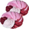 YushengTai Dicke Wolle, 2 Stück 500g Neon Chunky Wolle, Dicke Wolle zum Häkeln Kann zum Stricken von Kissen, Decken, Schals und Mützen Sowie Haustierbetten Verwendet Werden