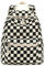 LEDAOU Mini-Rucksack für Mädchen, niedlicher kleiner Rucksack, Geldbörse für Damen, Teenager, Kinder, Schule, Reisen, Schultertasche, Schwarz/Weiß kariert, Small, Mini-Rucksack für Mädchen