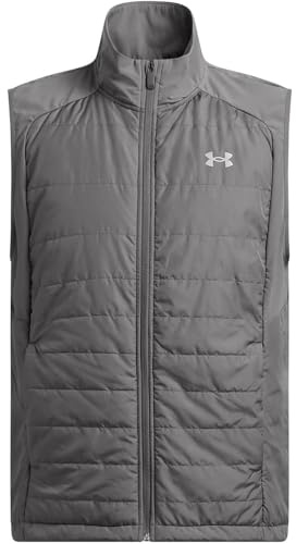 Under Armour Mens Ua Strm Vitality Run Vest Running Gray S