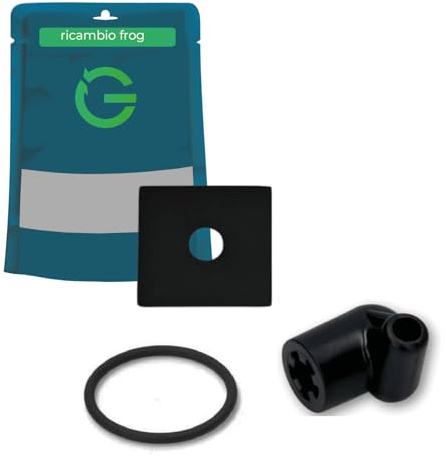 G GRIMALDI Set Boccola Leva Supporto + 1 Guarnizione ad Anello Ricambio + 1 Spessore per macchina caffè compatibile con Didiesse Baby Frog