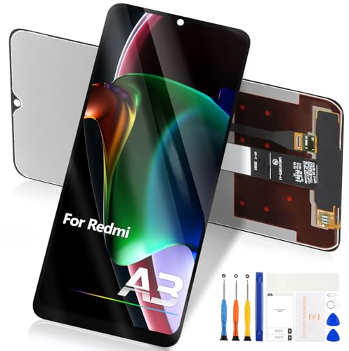 Atwist Pantalla LCD para Xiaomi Redmi A3 - Pantalla táctil para Redmi A3 LCD Display para Redmi A3 23129RN51X 23129RN51H 6.71 Digitalizador Cristal Sensor Montaje Reparación Kits