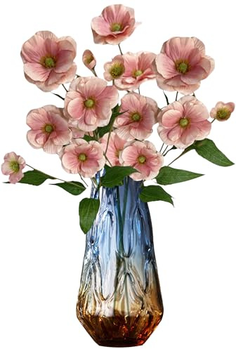 astylishome Pink Artificial Flower Fake Flowers - Faux Plants for Living Room Garden Wedding Festival Decor 75cm 4916