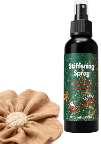 Textilverstärkerspray – Fassungsvermögen 120 ml, temporärer Kleber für Stoffe mit nicht klebriger und schnell trocknender Formel, Sprühkleber für Stoffe, zum Basteln, Nähen, Quilten