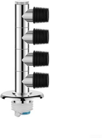 Hosrivae Waschmaschinen-Ablaufrohr-Bodenablaufverbinder mit Ventil, 3-Wege-Gelenk-Rückflussverhinderung, passend für 32 mm-46 mm Rohre, PVC- und ABS-Material mit Silikonringen, sichere Dichtung (6)