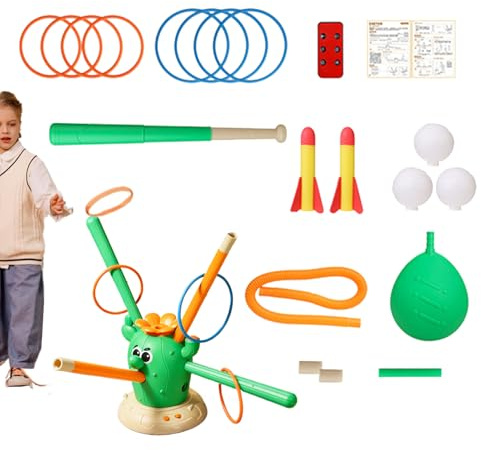 Jouet sautant - Cactus Télécommande interactive Saltello - Jeu musical pour , exercice, pour maison, intérieur, jardin, école, fêtes d'anniversaire