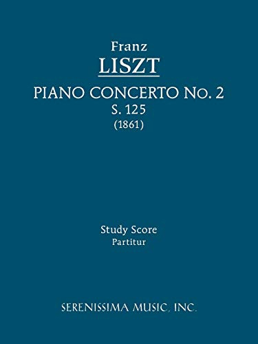Piano Concerto No. 2, S. 125: Study score