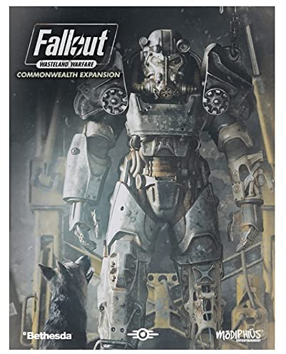Modiphius Entertainment | Fallout Wasteland Warfare | The Commonwealth Rules Expansion | Miniatures | Unpainted