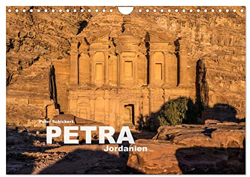 Petra - Jordanien (Wandkalender 2026 DIN A4 quer), CALVENDO Monatskalender: Die spektakuläre Felsenstadt Petra in Jordanien. (CALVENDO Orte)