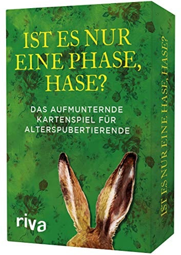 Ist es nur eine Phase, Hase? – Das aufmunternde Kartenspiel für Alterspubertierende