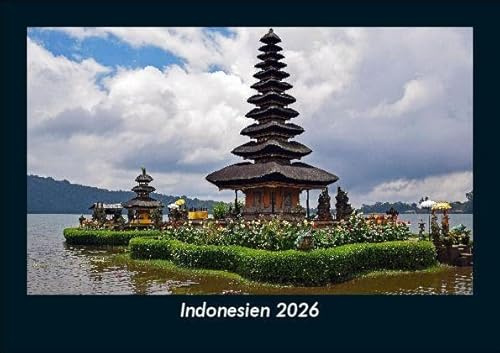 Indonesien 2026 Fotokalender DIN A5: Monatskalender mit Bild-Motiven aus Orten und Städten, Ländern und Kontinenten
