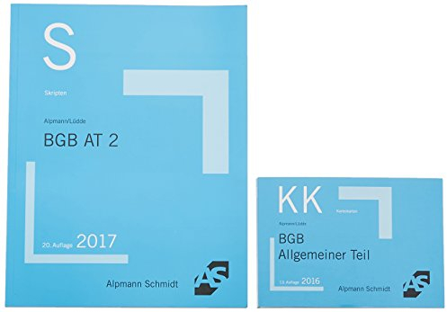 Bundle Lüdde, Skript BGB AT 2 + Lüdde, Karteikarten BGB AT