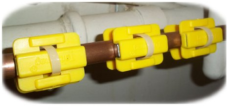 Magnet-Wasseraufbereiter zum Entfernen von Kalkablagerungen, 3 Stück