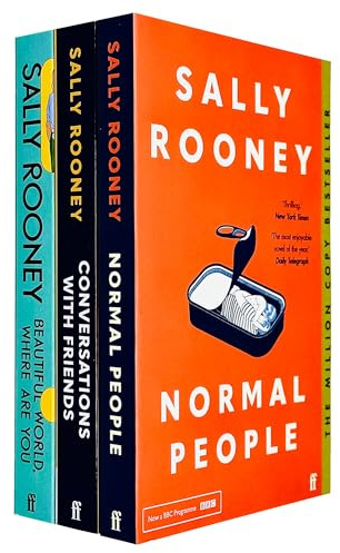 Sally Rooney Collection 3 Books Set (Conversations with Friends, Normal People & Beautiful World, Where Are You)