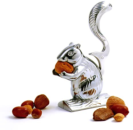 Norpro Squirrel Nutcracker, 1 EA Eichhörnchen-Nussknacker, Edelstahl, Siehe Abbildung
