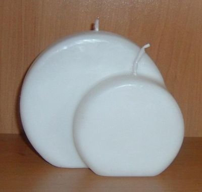 netsells Kerzenrohling/Rohling Doppelscheibe/Doppeldiskus * zur individuellen Gestaltung