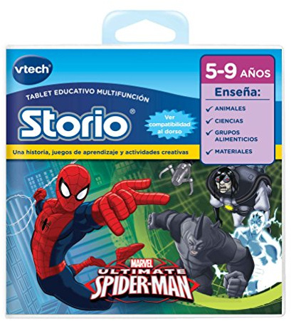 VTech - Juego para Tablet Educativo, Storio, Spiderman (3480-233022)
