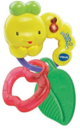 Vtech Baby 80-185204 - Musik-Beißring, grün/gelb