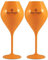 Veuve Clicquot Saint-Tropez Giant Champagne Flutes x 2