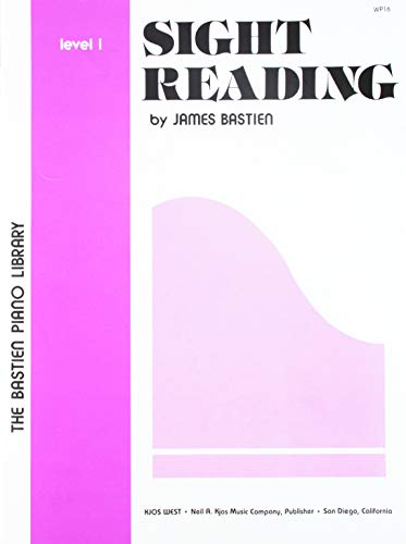 Sight Reading Level 1 (The Bastien Piano Library)