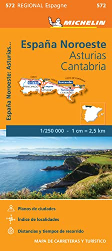 Mapa Regional Asturias, Cantabria: Map
