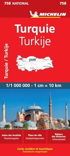 Michelin Türkei (MICHELIN Nationalkarten, Band 758)