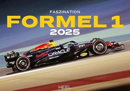 Faszination Formel 1 Kalender 2025: Wandkalender F1 Rennssport FIA Grand Prix Automobilsport