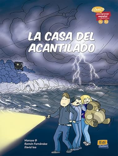 La Casa del Acantilado: Comics Para Aprender Espanol: Levels A1 & A2 (Comic Edinumen)