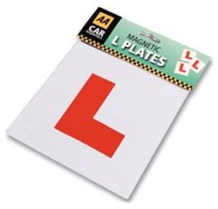 AA (AUTOMOBILE ASSOCIATION) PUB10071 Magnetic L Plates - 2