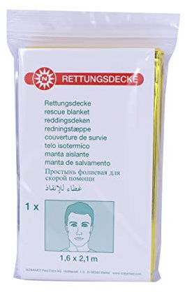 Emergency Blanket Extra Large Emergency Blanket Rescue Sheet Size: 1.6 x 2.4 m Wrapped in Bandages Various Quantities Available,