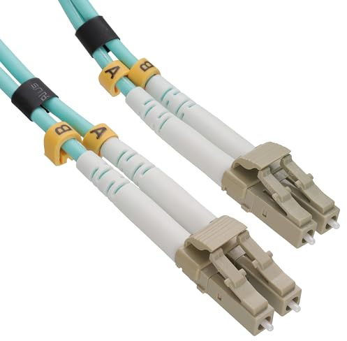 kenable OM3 Aqua LWL Optisch LC LC Duplex mm 50 125 Patchkabel Lszh Kabel 0,5 m [0.5 Meter/0,5m]