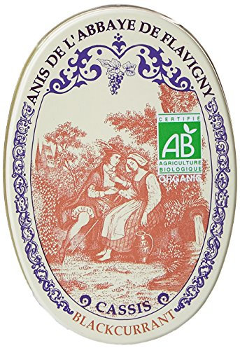 Les Anis de Flavigny Bonbons Cassis Bio 50 g