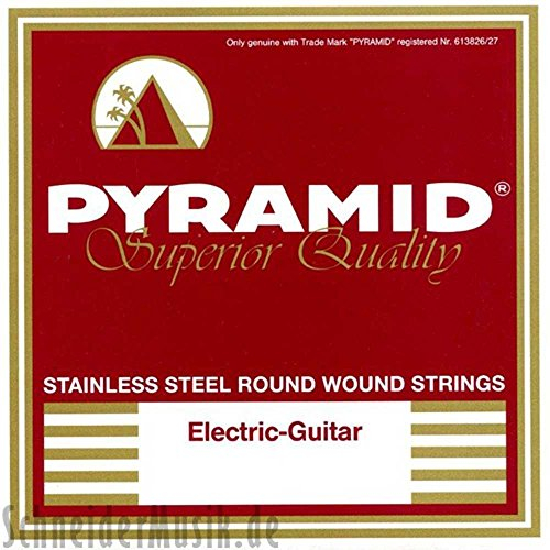 Pyramid Stainless Steel Light/Medium E-Gitarrensaiten NEU