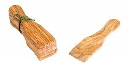 Unbekannt Olive Wood Raclette Scraper Pack of 6 13 cm