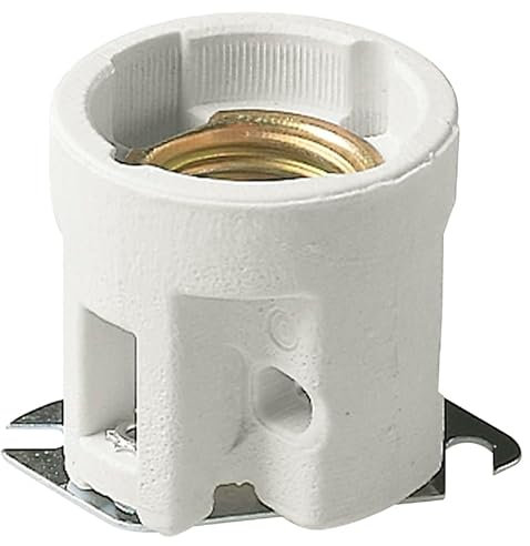 VIMAR – Fassung E27 Durchmesser 50 mm design gerade weiß