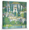 1art1 Gustav Klimt Poster Kirche In Cassone Am Gardasee, 1913 Bilder Leinwand-Bild Auf Keilrahmen | XXL-Wandbild Poster Kunstdruck Als Leinwandbild 70x70 cm