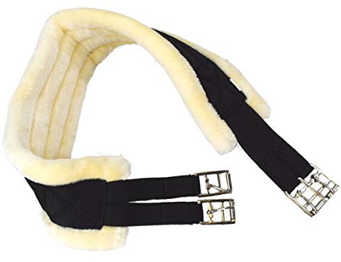 Nylon Langgurt mit Kunstfell Polster