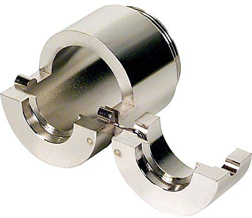 Eurotherm Klemmbacken DN20 für Flansch-Schlagwerkzeug - Silber - Klemmbacke - Clamp Vise