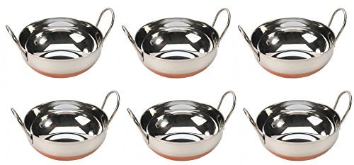 Stainless Steel SHINE Saucepan with Lifting Handles Fully Stainless Steel/Bottom Copper (13CM - 6 Saucepan, Bottom Copper)