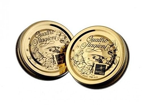 100 pz Tappi Capsula Quattro Stagioni BORMIOLI 70mm Barattolo CONSERVA Tappo